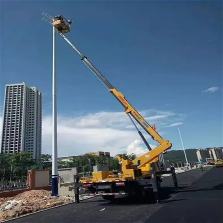 金川维修路灯的曲臂升降车出租